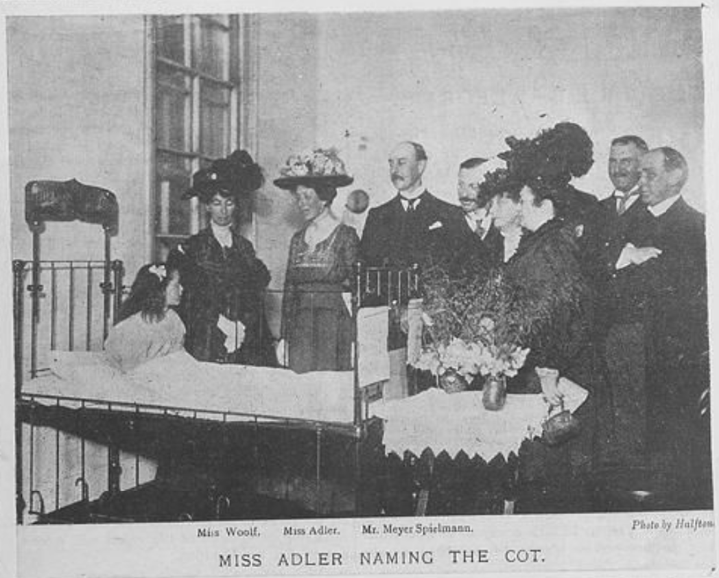 Miss Adler Naming the Cot